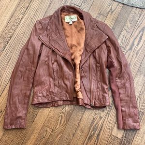 Tan Leather Jacket